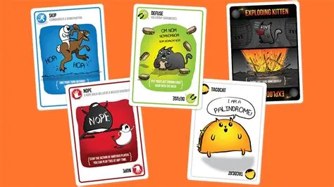  Exploding Kittens: Ein Kartenspiel voller Katzenchaos und nervenaufreibender Spannung!